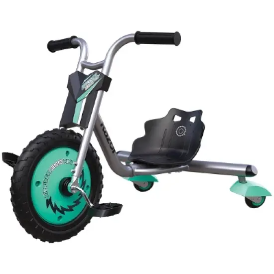 Razor Mini RipRider 360 12'' Tricycle - Gray: Steel Frame, Plastic Seat, 79 lb Capacity image {5}