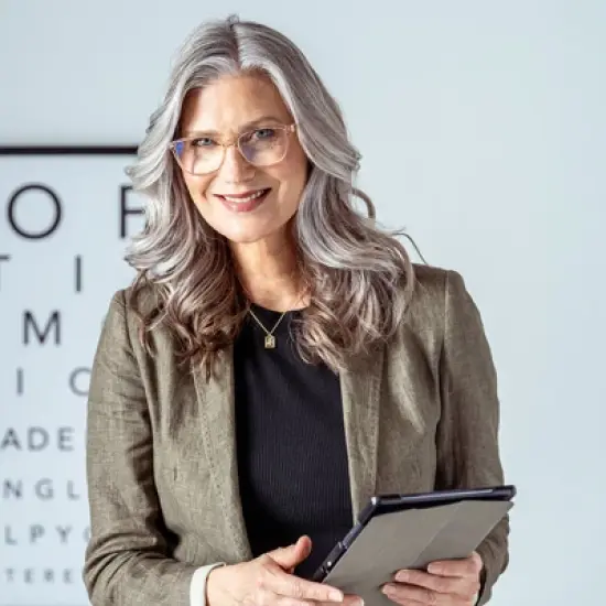 Optimum Optical Signature Blue Light Filtering Magnifying Readers - Vision Board image {3}