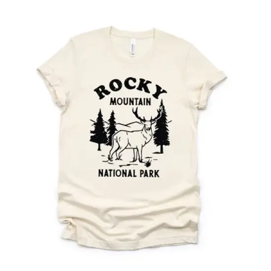 Simply Sage Market Women's Vintage Rocky Mountain National Park  Short Sleeve Graphic Tee image {2}