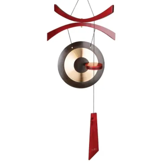 Woodstock Wind Chimes Encore&reg; Collection, Encore Wind Gong, 38'' Brass Wind Gong DCWG image {2}