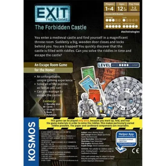 Thames & Kosmos EXIT: The Forbidden Castle image {2}