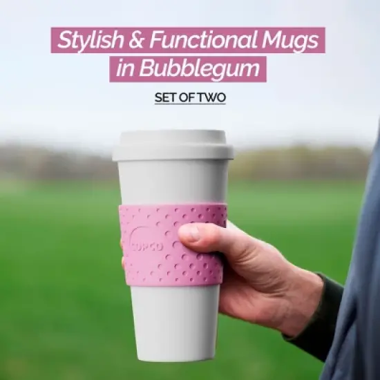 Copco Acadia Travel Mug, Bubble Gum - 2-Pack image {1}
