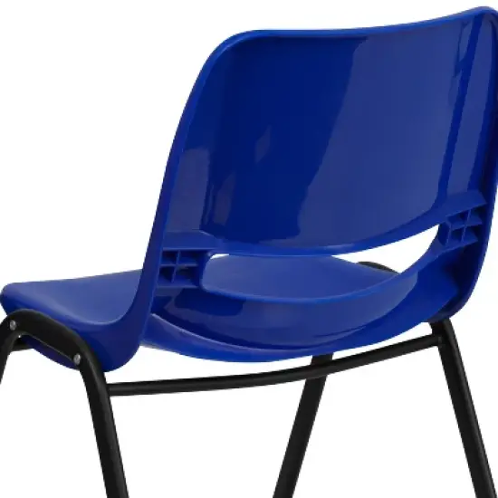 Emma and Oliver Ergonomic Kid's Shell Stack Chair - 12" Seat Daycare Home School image {7}