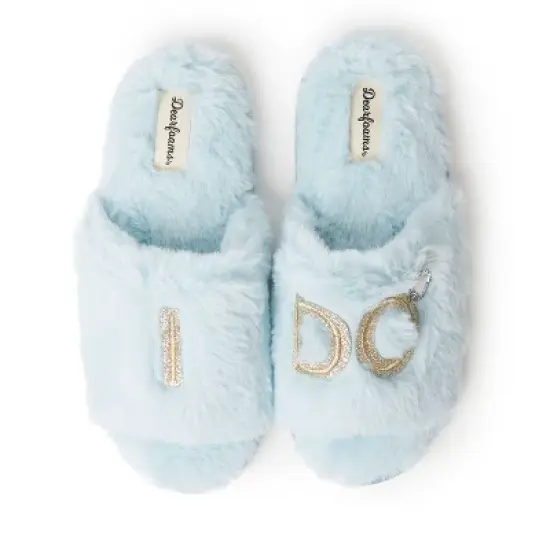 Dearfoams Womens Lane Bridal Slide Slippers image {6}
