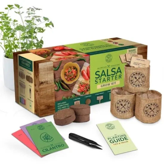 Garden Republic Salsa Starter Grow Kit image {2}