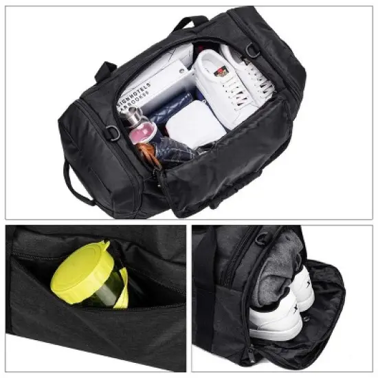Gym Duffle Bag Backpack Waterproof Sports Duffel Bags Travel Weekender Bag image {8}