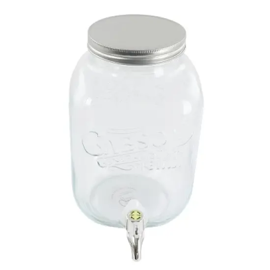 Gibson Home General Store 1.1 Gallon Glass Jar Beverage Dispenser image {4}