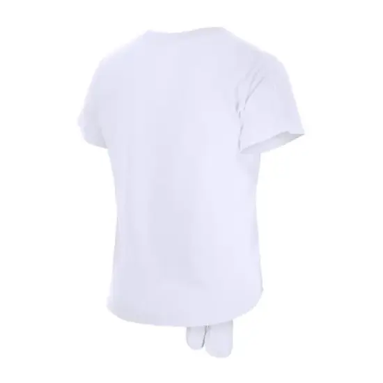 MLB New York Yankees Women's White Front Knot T-Shirt image {3}