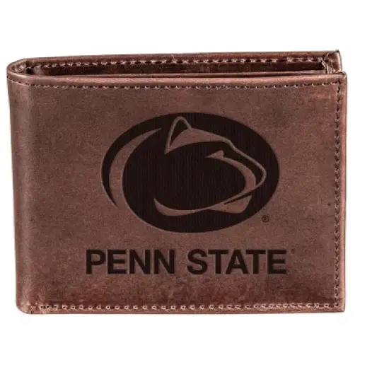 Evergreen Penn State University Crazy Horse Collection Bi-Fold Wallet image {1}