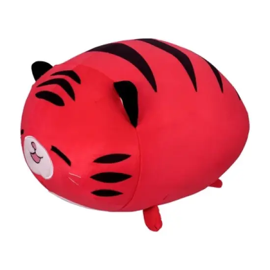 Toynk MochiOshis 12-Inch Character Plush Toy Animal Red Tiger | Puyumi Purroshi image {1}
