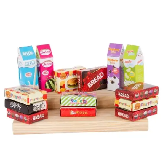 Toy Time Kids' Pretend Play Assorted Food Set - 120Pcs image {5}