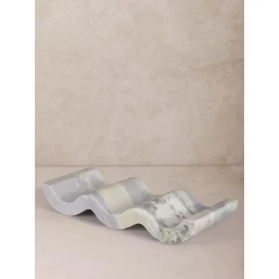 Georgia Green Onyx Wine Bottle Holder image {4}
