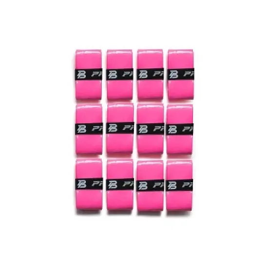 PBPRO 0.5'' Pickleball Grip Tapes 12pk - Pink image {3}