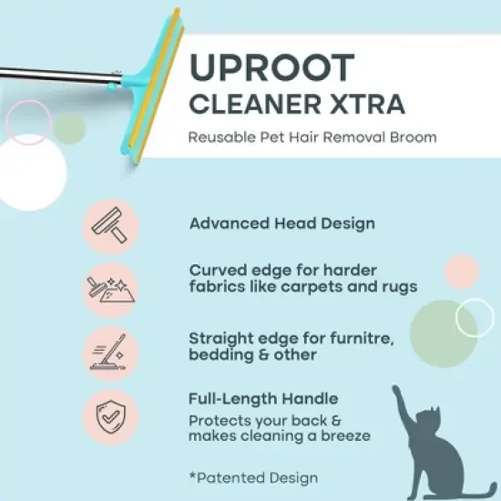 Uproot Clean Xtra Dog and Cat Hair Clean Up Grooming Tools image {6}