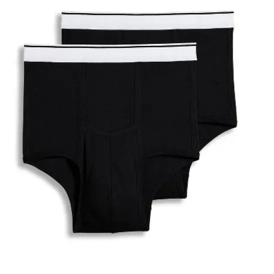 Jockey Mens Pouch Big Man Brief 2 Pack Underwear Briefs cotton blends image {3}