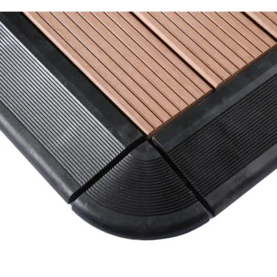 Courtyard Casual Tile Edge Kit (Black), 20 Edge and 4 Corners image {7}