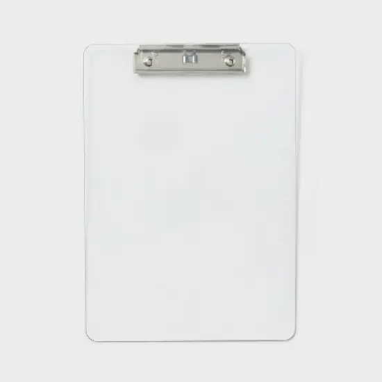 Clear Clipboard File Folder - up&up&trade; image {2}