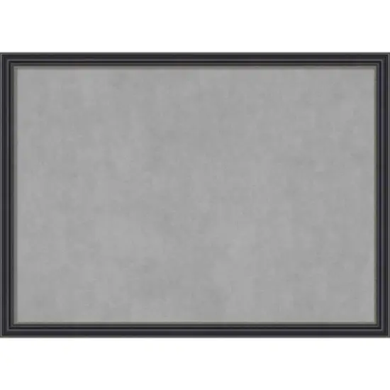 30"x22" Framed Magnetic Board Black - Amanti Art image {10}