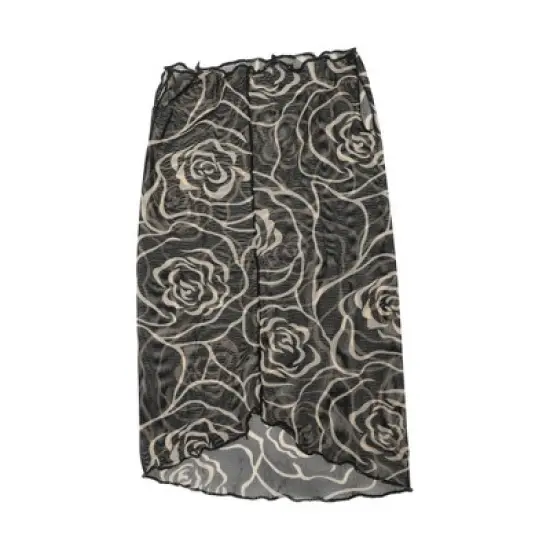 Unique Bargains Rose Print Earloop Neck Gaiter 1 Pc image {4}