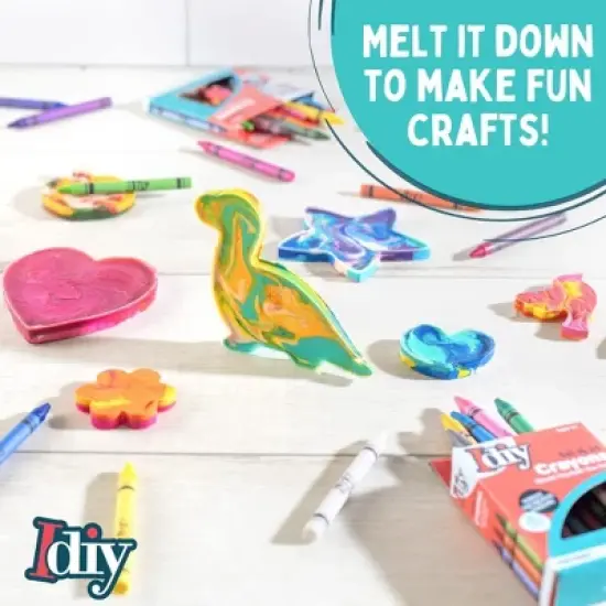 IDIY Individually Packaged Wrapped Boxes Wax Crayons (20 Packs, 24 colors, 480 pc total) -ASTM Safety Tested - Gift Idea for Kids & Adults image {4}