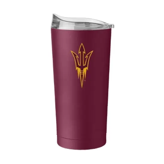 NCAA Arizona State Sun Devils Powder Coat Tumbler - 20oz: Portable Drinkware, Steel image {2}