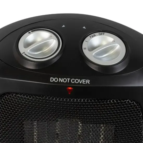 BLACK+DECKER Personal Ceramic Indoor Heater Black image {7}