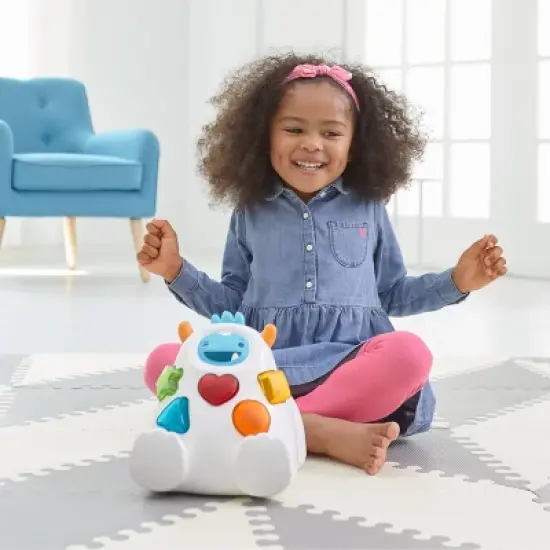 Skip Hop Explore & More Shape Sort & Spin Yeti Toy image {6}