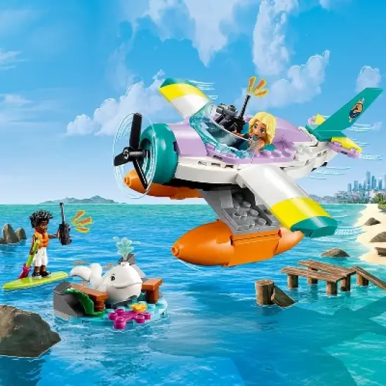 LEGO Friends Sea Rescue Plane Creative Building Toy 41752 image {2}