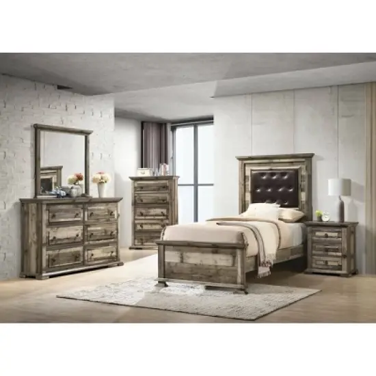 3pc Shayne Panel Bedroom Set Drift - Picket House Furnishings image {4}