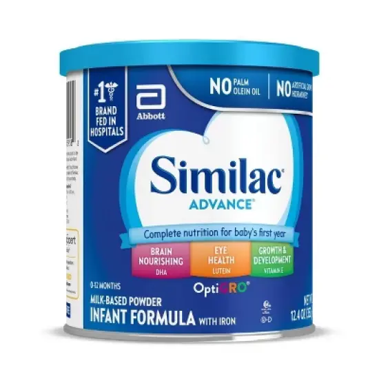 Similac Advance Powder Infant Formula - 12.4oz image {1}