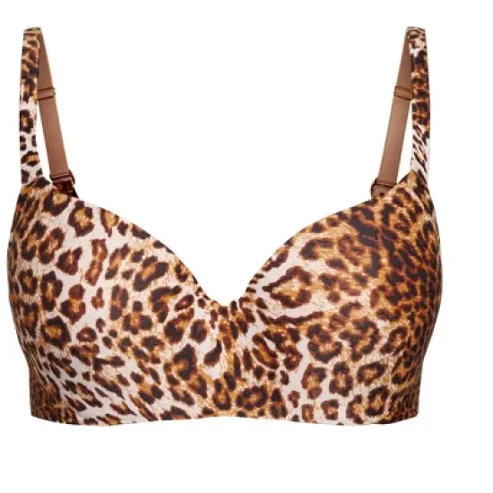 Women's Plus Size Bodycon Contour Bra - animal | CITY CHIC image {2}