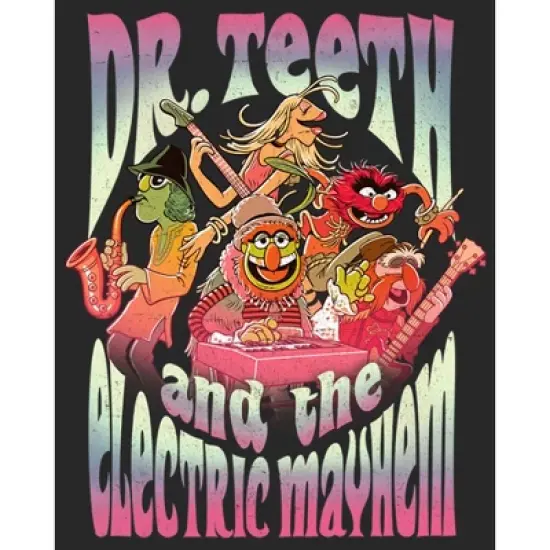 Women's The Muppets Dr. Teeth and The Electric Mayhem T-Shirt image {1}