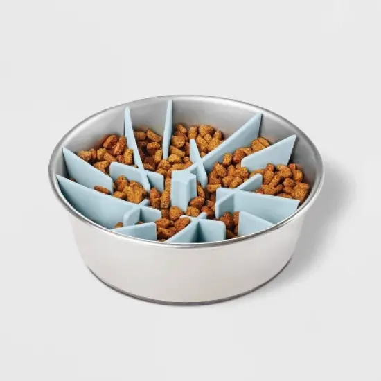 6" Silicone Slow Feed Dog Feeding Mat - Blue - Boots & Barkley&trade; image {1}