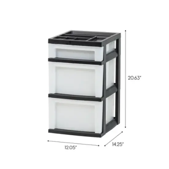 IRIS USA Plastic Storage Drawers Container Organizer for Clothes image {7}