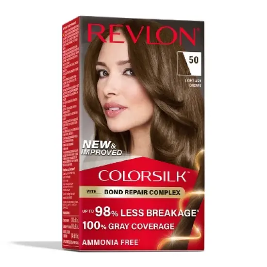 Revlon ColorSilk Permanent Hair Color with Bond Repair Complex - Brown image {13}
