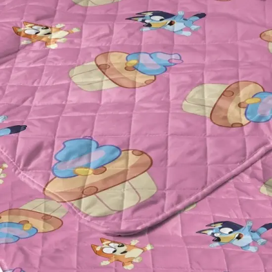 Bluey Quilted Throw Blanket 60x80 inches image {2}