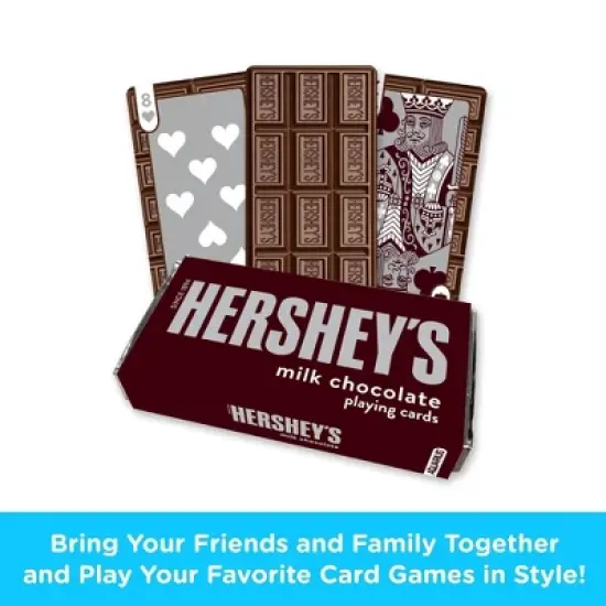 NMR Distribution Hershey&rsquo;s Chocolate Bar Premium Playing Cards image {2}