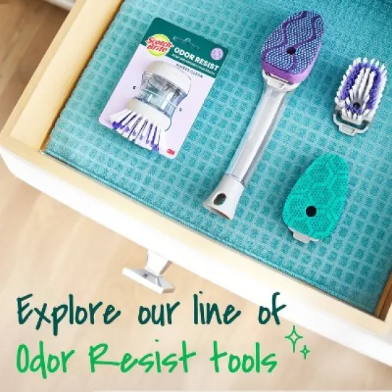 Scotch-Brite Odor Resist Non-Scratch Dishwand image {10}