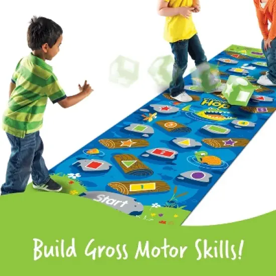 Learning Resources Crocodile Hop Floor Game - Ages 3+ Indoor Games for Toddlers, Gross Motor Skills Toys for Kids, Preschool Learning Activities image {3}