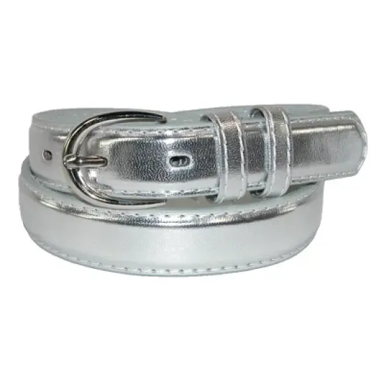 CTM Kid's Leather 1 inch Basic Dress Belt (Pack of 2) image {3}