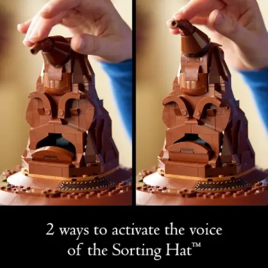 LEGO Harry Potter Talking Sorting Hat Build and Display Set 76429 image {2}