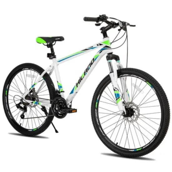 HILAND 26" Mountain Bike for Men Women, 3/6/Multi-Spokes Wheel, 21 Speeds image {14}