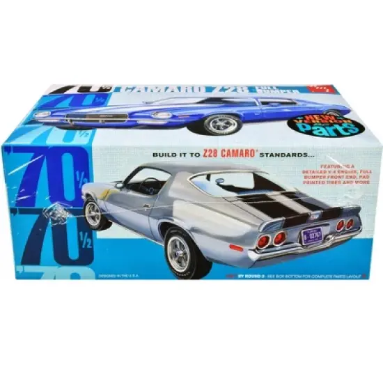 Skill 2 Model Kit 1970 1/2 Chevrolet Camaro Z28 "Full Bumper" 1/25 Scale Model by AMT image {2}