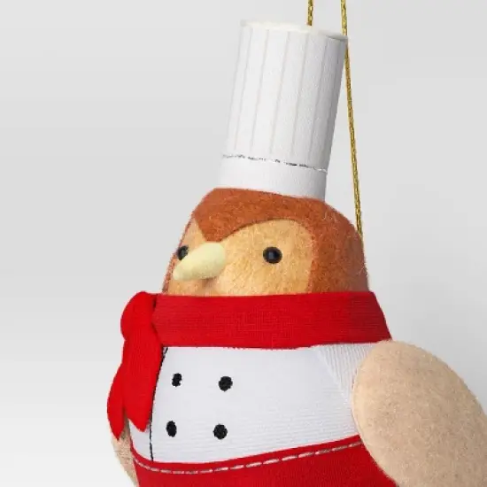 Christmas Featherly Friends Ornament Chef - Wondershop&trade; image {2}