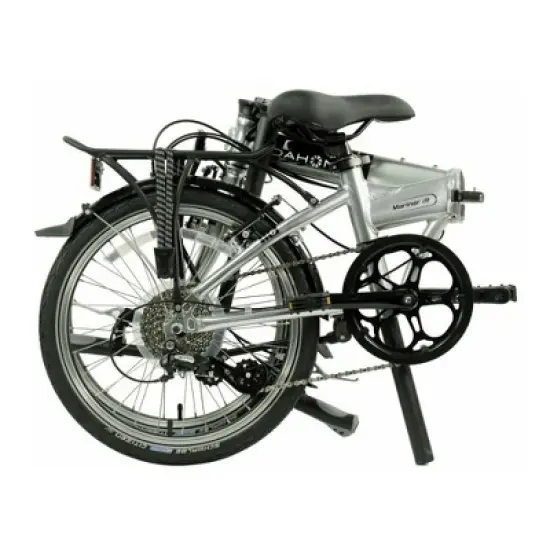 Dahon Mariner D8 Folding Bike (Brushed) image {2}