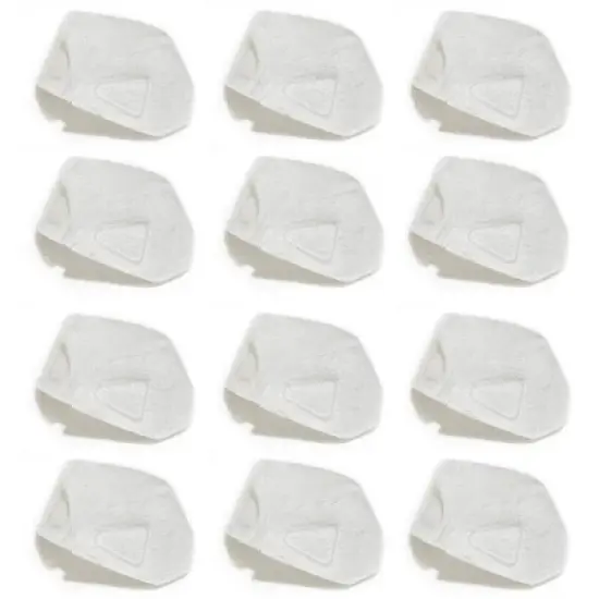 Nispira Polyester Disposable Filters Compatible with HDM Z1 Z2 Basic Travel CPAP Machine. Compared to Part HD60-3021. 12 Packs image {1}