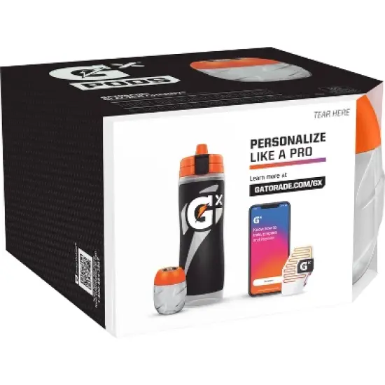 Gatorade 3.25oz GX Glacier Pod Bottle - Cherry: Kosher, Energy Drink Mix, Non-Caffeinated image {1}