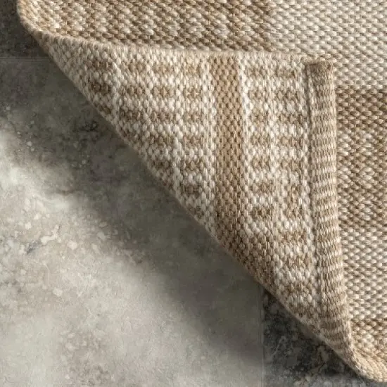 nuLOOM Maddy Abstract Lined Indoor/Outdoor Patio Area Rug image {6}