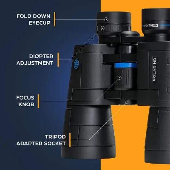 TSO Polar 10x50 Porro Binocular image {2}