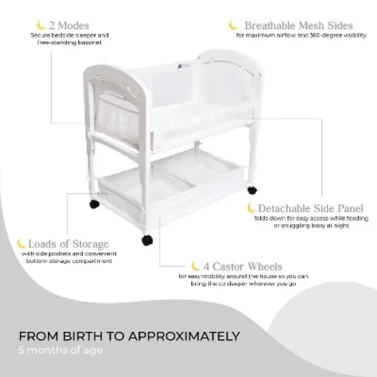 Arm's Reach Cambria&trade; CO-SLEEPER&reg; Bassinet image {8}